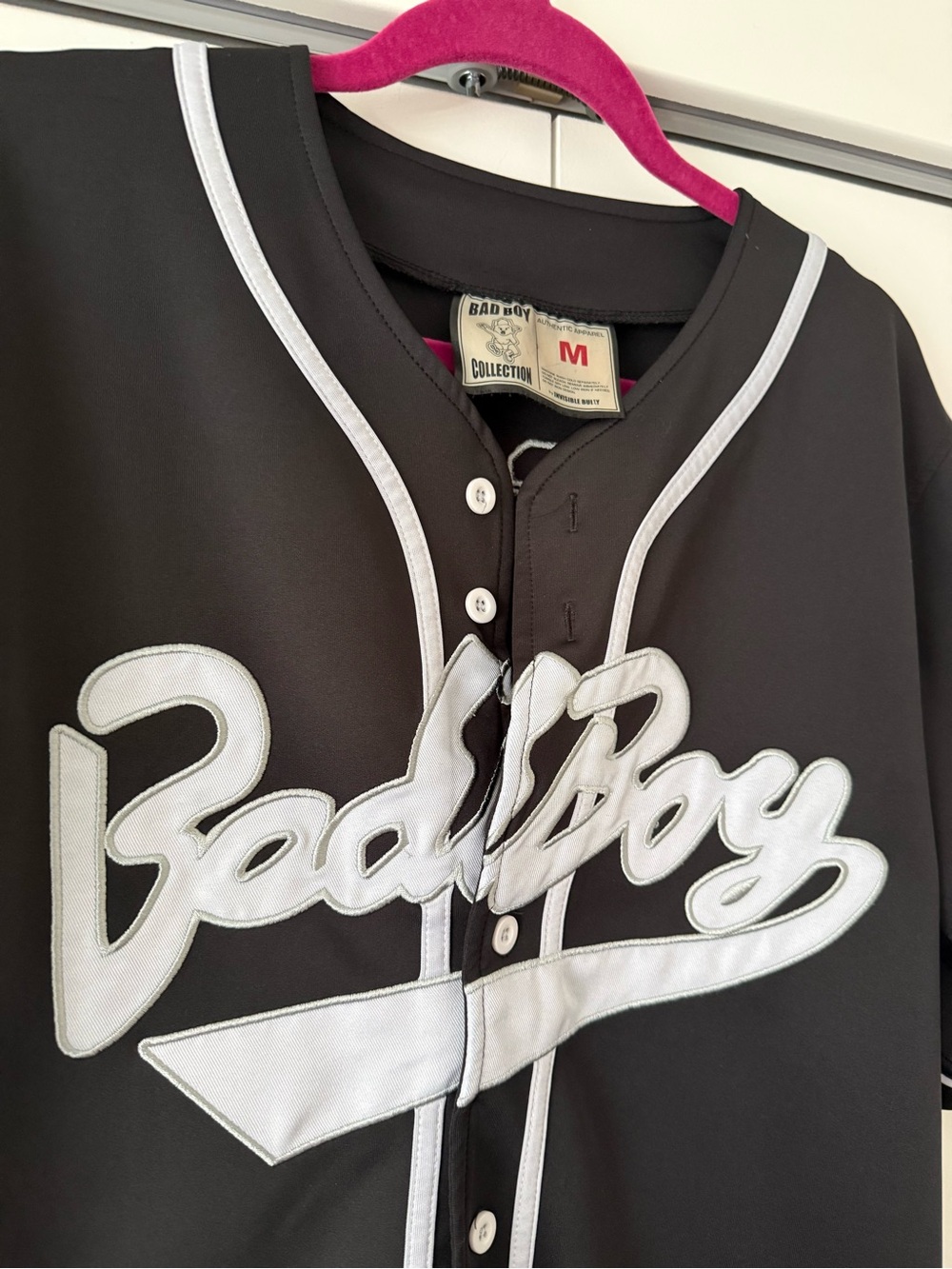 Authentic Invisible Bully #72 Bad Boy Biggie Baseball Jersey Size Medium - Picture 7 of 7